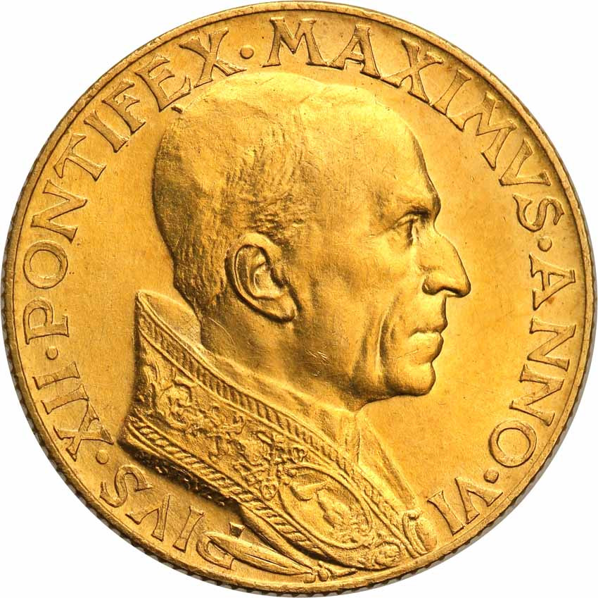 Watykan. Pius XII 1939-1958, 100 lirów 1944